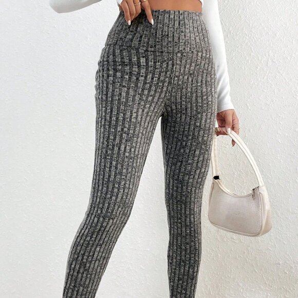 Dear Lover Pants - NWOT Gray Knit Leggings